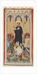 Saint Anthony Abbot Blessing the Animals, the Poor, and the Sick by Master of St. Veronica