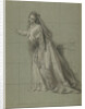 Study of a Woman (Rodugune) Turned toward the Left by Charles-Antoine Coypel