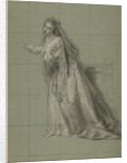 Study of a Woman (Rodugune) Turned toward the Left by Charles-Antoine Coypel