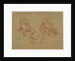 Two Seated Men by Nicolas Lancret