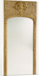 Antique frame with modern mirror glass by Anonymous