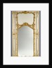Frame for a Mirror with Two Parcloses by Anonymous