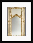 Frame for a Mirror with Two Parcloses by Anonymous