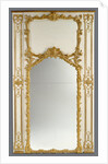 Frame for a Mirror with Two Parcloses by Anonymous