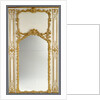 Frame for a Mirror with Two Parcloses by Anonymous