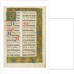 Decorated Initial D by Anonymous