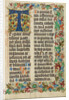 Decorated Initial T by Anonymous