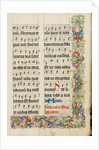 Decorated Text Page by Anonymous
