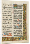Decorated Text Page by Anonymous