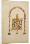 Decorated Monogram IN by Anonymous