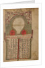 Canon Table Page by Anonymous