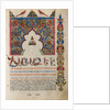 Decorated Incipit Page by Malnazar