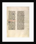 Decorated Text Page by Anonymous