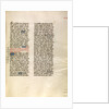 Decorated Text Page by Anonymous