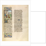 The Death of Parmenion by Master of the Jardin de vertueuse consolation and assistant