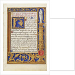 Decorated Text Page by Simon Bening