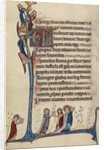 Initial E: David Playing the Harp by Bute Master
