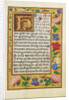 Decorated Text Page by Anonymous