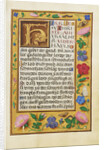 Decorated Text Page by Anonymous