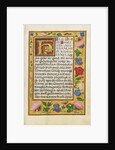 Decorated Text Page by Anonymous