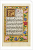 Decorated Text Page by Anonymous
