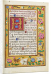 Decorated Text Page by Anonymous