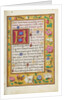 Decorated Text Page by Anonymous