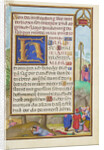 Border with Moses and the Brazen Serpent by Simon Bening