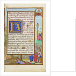 Border with Moses and the Brazen Serpent by Simon Bening