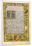 Decorated Text Page by Anonymous