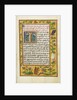 Decorated Text Page by Anonymous