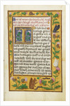 Decorated Text Page by Anonymous