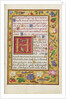 Decorated Text Page by Anonymous