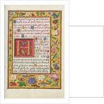 Decorated Text Page by Anonymous
