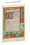 Border with Naomi Grieving the Loss of Her Family by Simon Bening