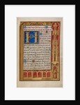 Decorated Text Page by Anonymous