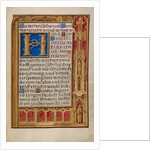 Decorated Text Page by Anonymous
