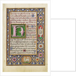 Decorated Text Page by Anonymous