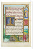 Border with Zechariah's Vision of the High Priest and the Devil by Simon Bening