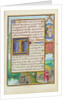 Border with Zechariah's Vision of the High Priest and the Devil by Simon Bening