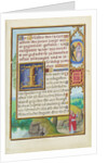 Border with Zechariah's Vision of the High Priest and the Devil by Simon Bening