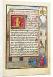 Border with the People Demanding Daniel from Cyrus by Simon Bening