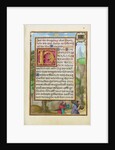 Border with Abraham and Isaac by Simon Bening