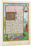 Border with David Pleading with God to End the Pestilence by Simon Bening