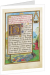 Border with David Pleading with God to End the Pestilence by Simon Bening