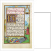 Border with David Pleading with God to End the Pestilence by Simon Bening