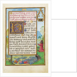Border with David Pleading with God to End the Pestilence by Simon Bening
