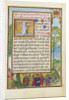 Border with the Arrest of Achior by Simon Bening