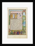 Border with the Arrest of Achior by Simon Bening