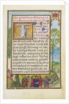 Border with the Arrest of Achior by Simon Bening